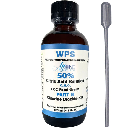 WPS Citric Acid Solution 50% CDS KIT PART B Water Purification - AllOne Wellness CA$13.97